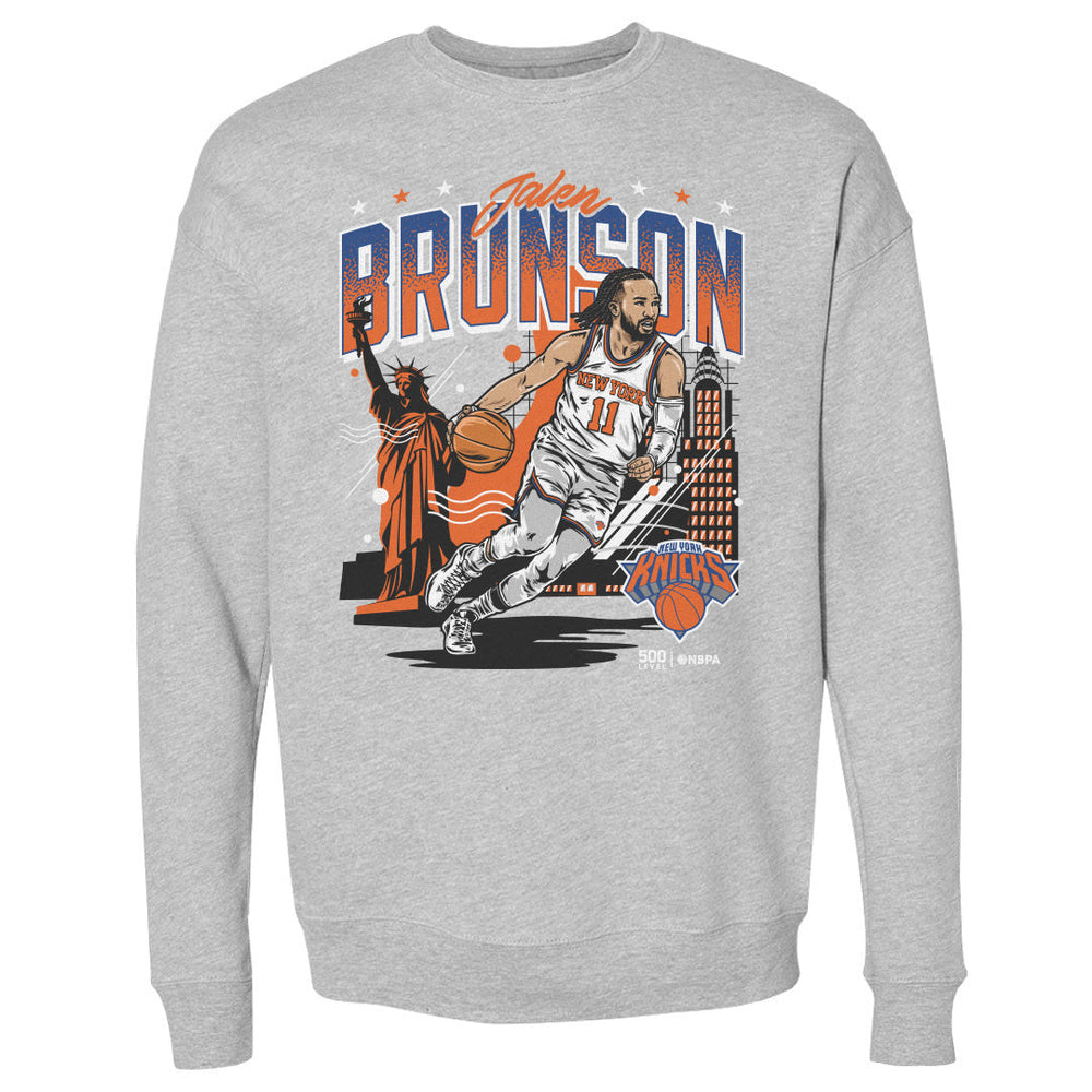 Jalen Brunson New York Knicks Skyline WHT (ONLINE ORDER ONLY)