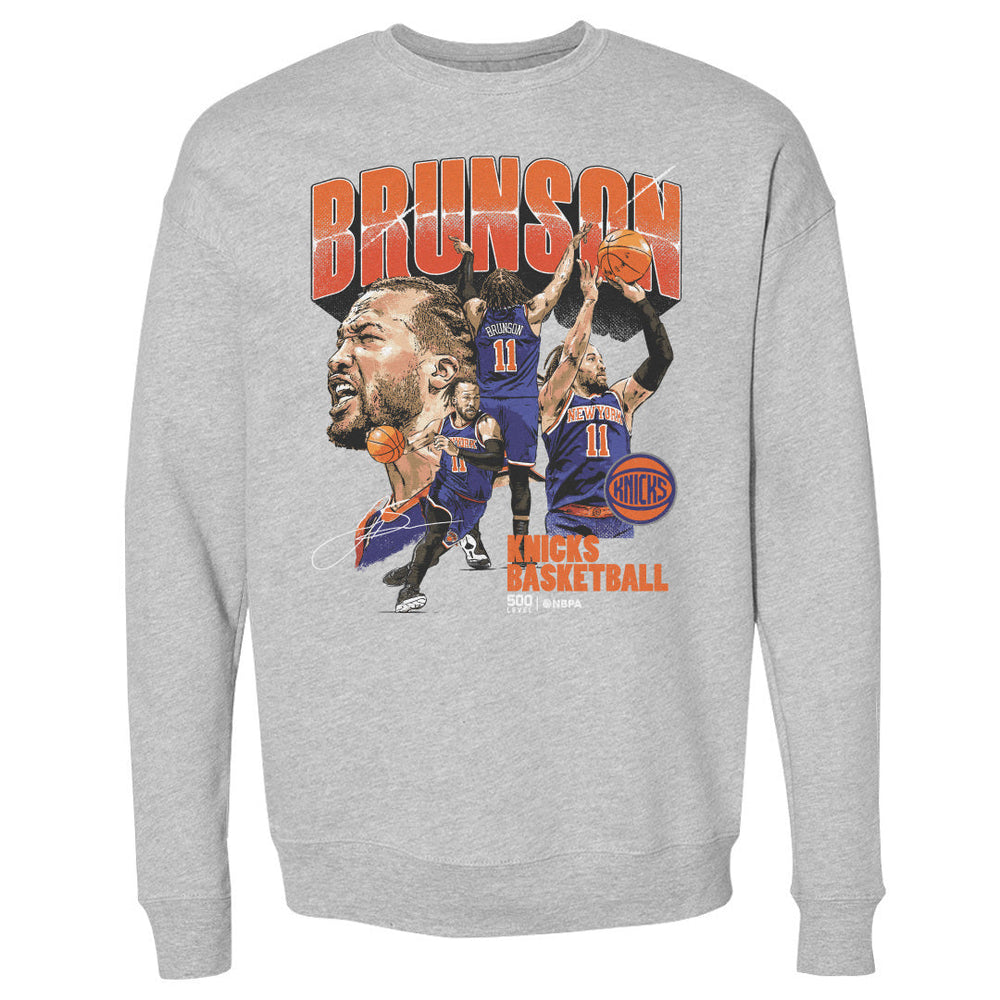 Jalen Brunson New York Knicks Collage WHT (ONLINE ORDER ONLY)