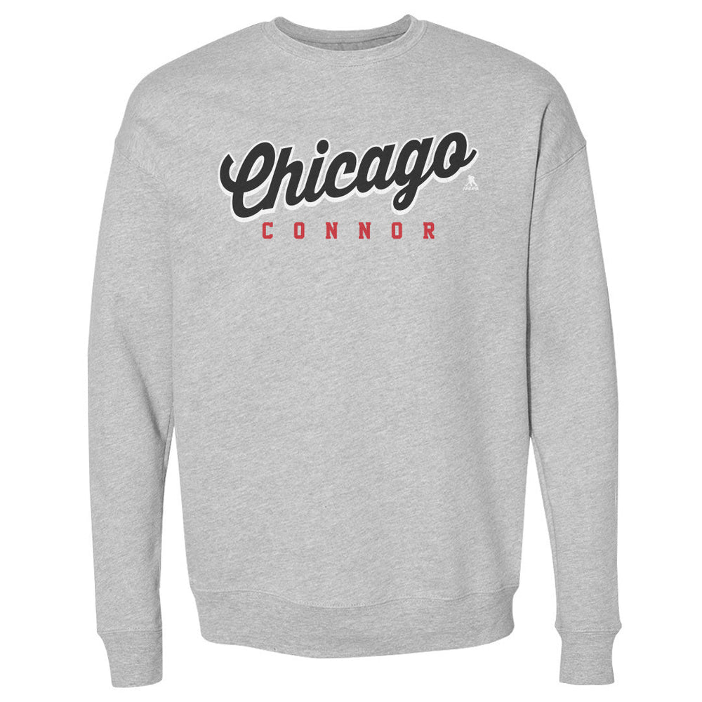 Connor Bedard Chicago Script Connor WHT (ONLINE ORDER ONLY)