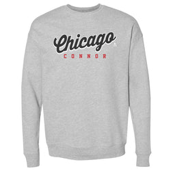 Connor Bedard Chicago Script Connor WHT (ONLINE ORDER ONLY)