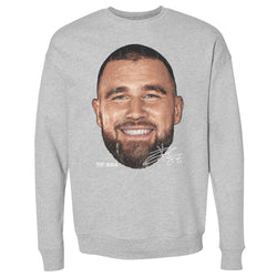 Travis Kelce Kansas City Vintage Head WHT