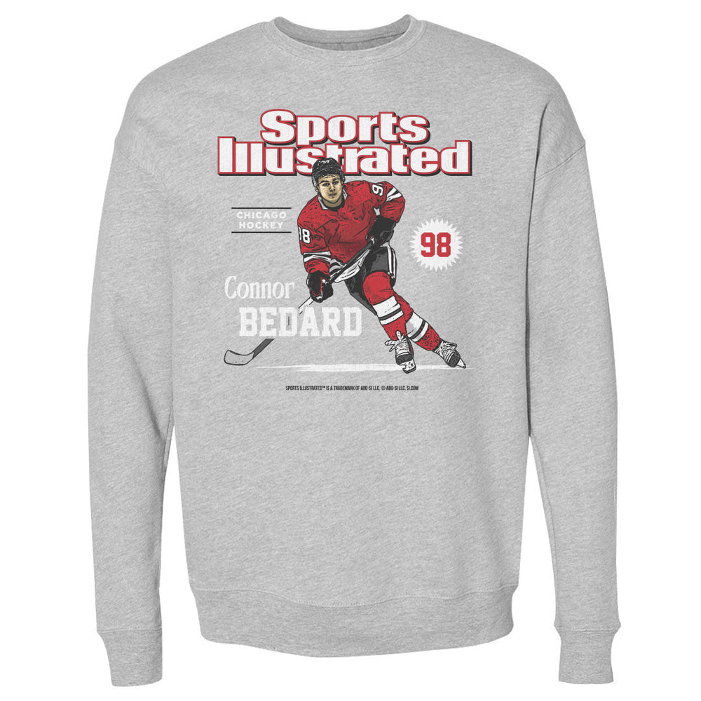 Connor Bedard Sports Illustrated & Chicago Card WHT