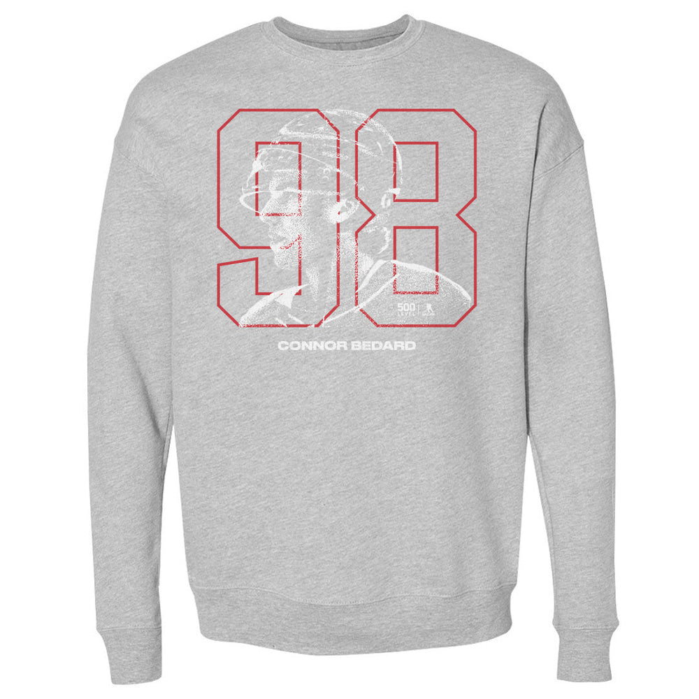 Connor Bedard Chicago Overlay WHT (ONLINE ORDER ONLY)