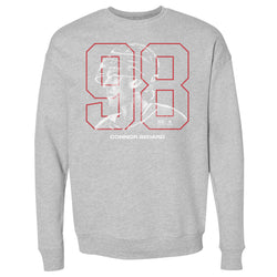 Connor Bedard Chicago Overlay WHT (ONLINE ORDER ONLY)