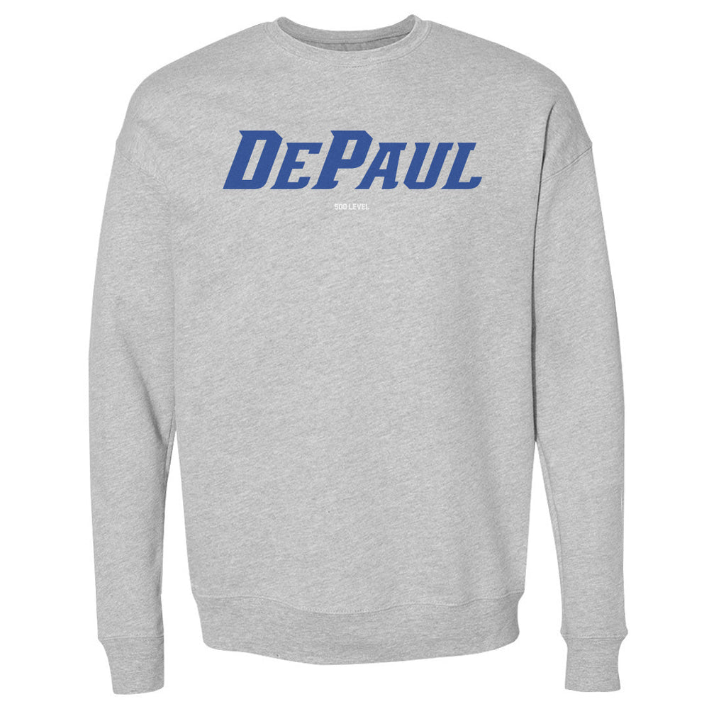 DePaul Blue Demons Wordmark Royal WHT (ONLINE ORDER ONLY)
