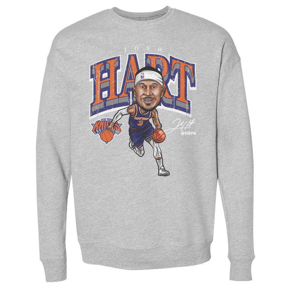 Josh Hart New York Knicks Cartoon WHT (ONLINE ORDER ONLY)