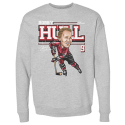 Bobby Hull Chicago Cartoon WHT (ONLINE ORDER ONLY)