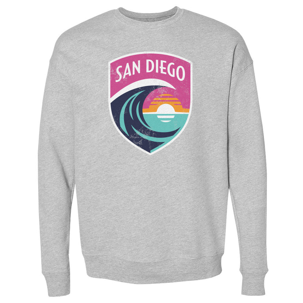 San Diego Wave FC Vintage Primary Logo WHT (ONLINE ORDER ONLY)