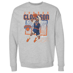 Jordan Clarkson New York Knicks Shattered WHT (ONLINE ORDER ONLY)