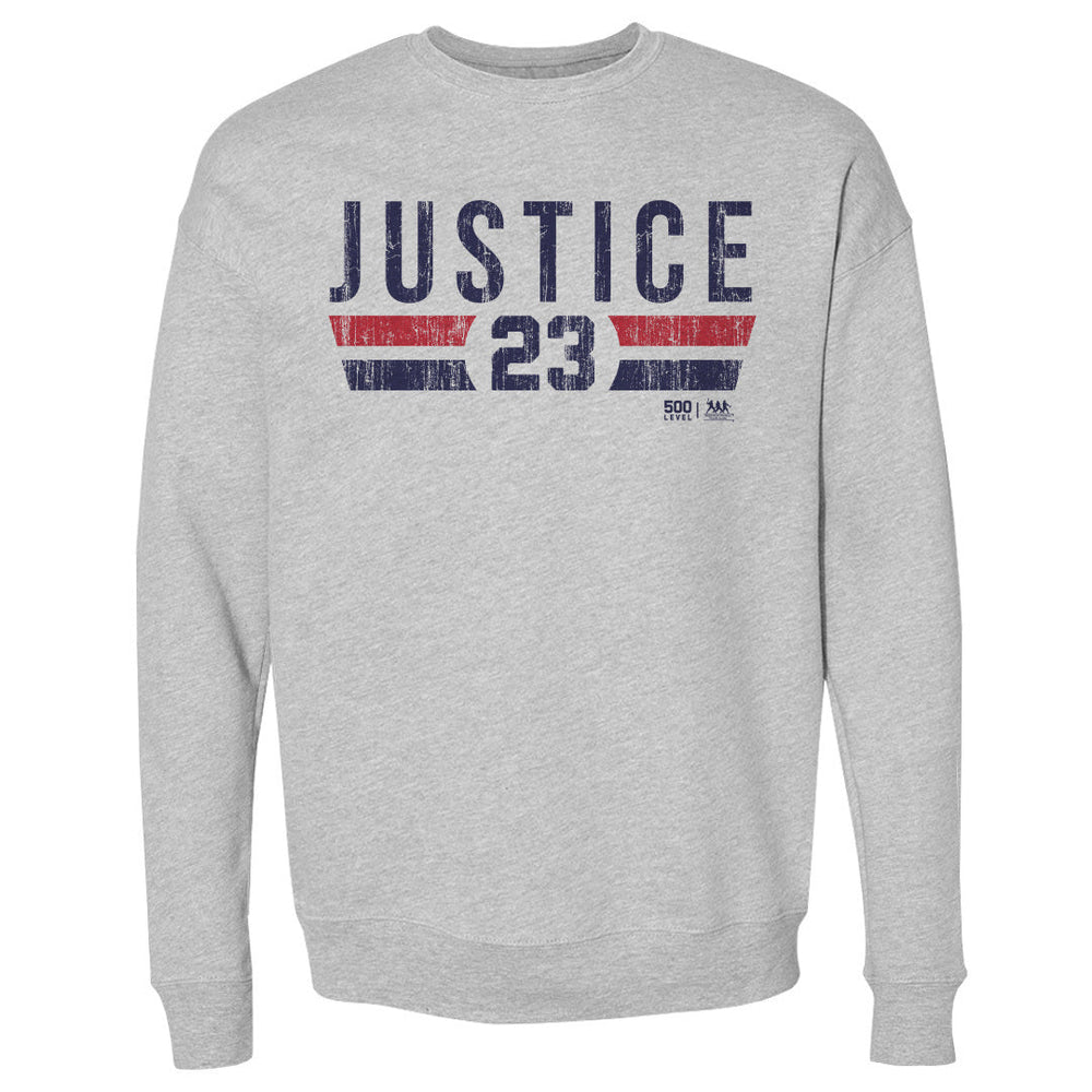 David Justice Atlanta Font