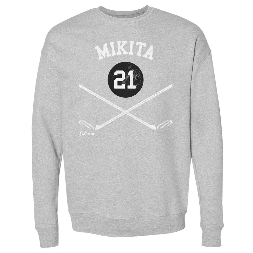 Stan Mikita Chicago 21 Sticks WHT (ONLINE ORDER ONLY)