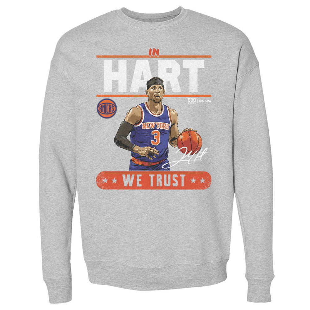 Josh Hart New York Knicks Trust WHT (ONLINE ORDER ONLY)