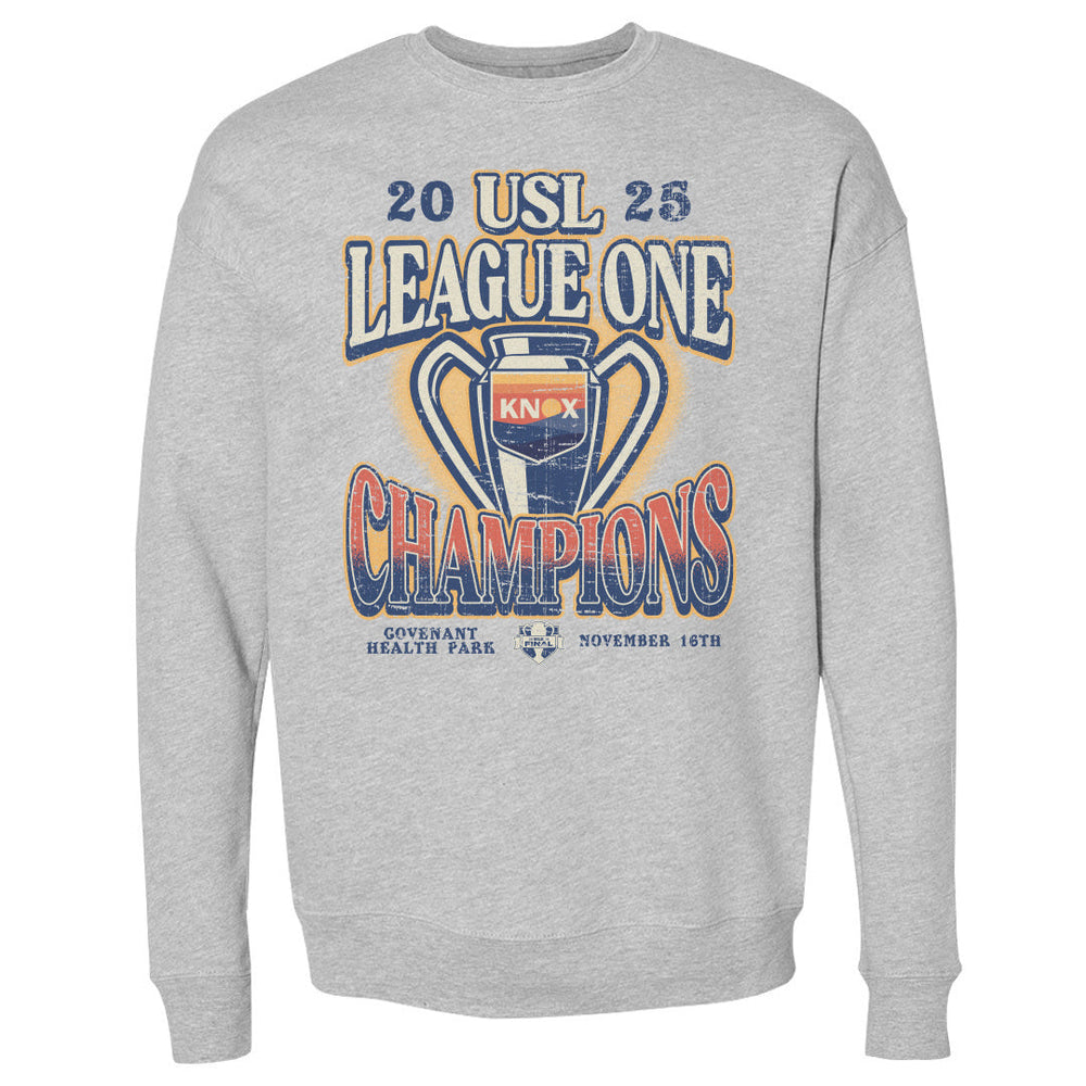 One Knoxville SC 2025 USL League One Final Champions Trophy WHT (ONLINE ORDER ONLY)