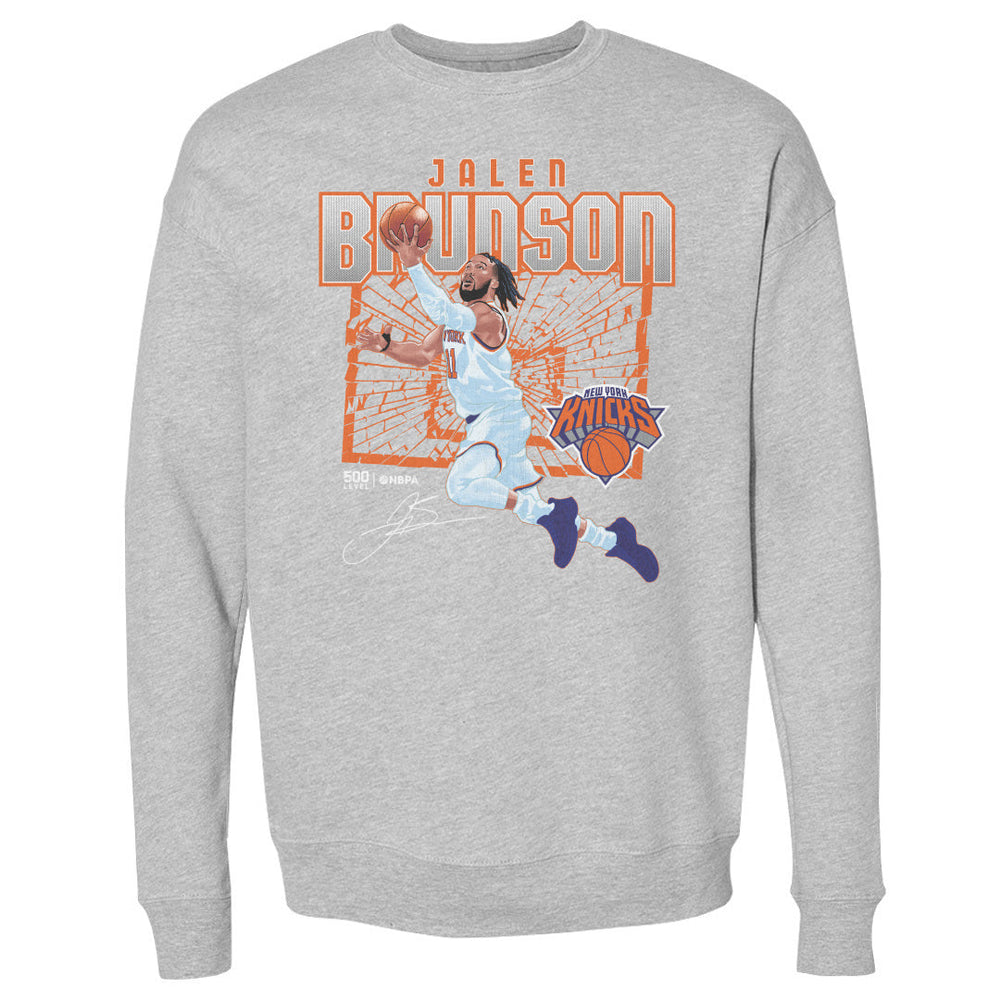 Jalen Brunson New York Knicks Shattered WHT (ONLINE ORDER ONLY)