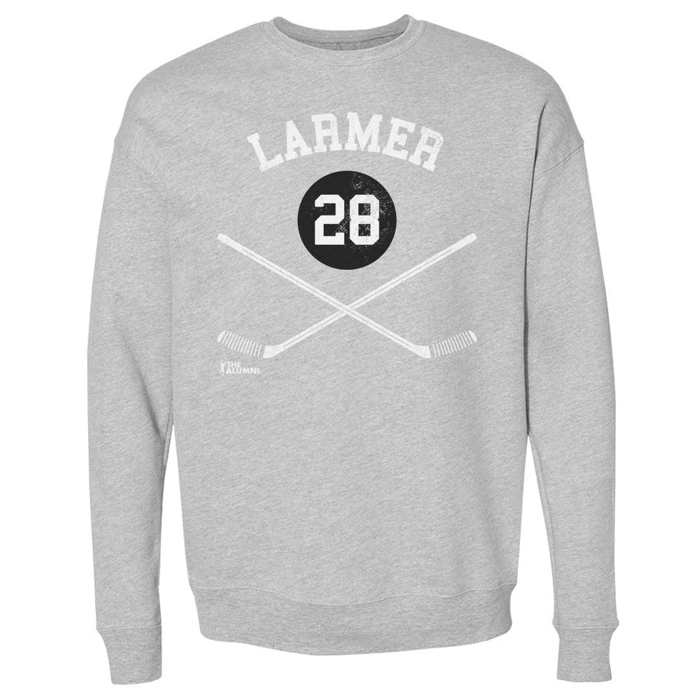 Steve Larmer Chicago 28 Sticks WHT (ONLINE ORDER ONLY)