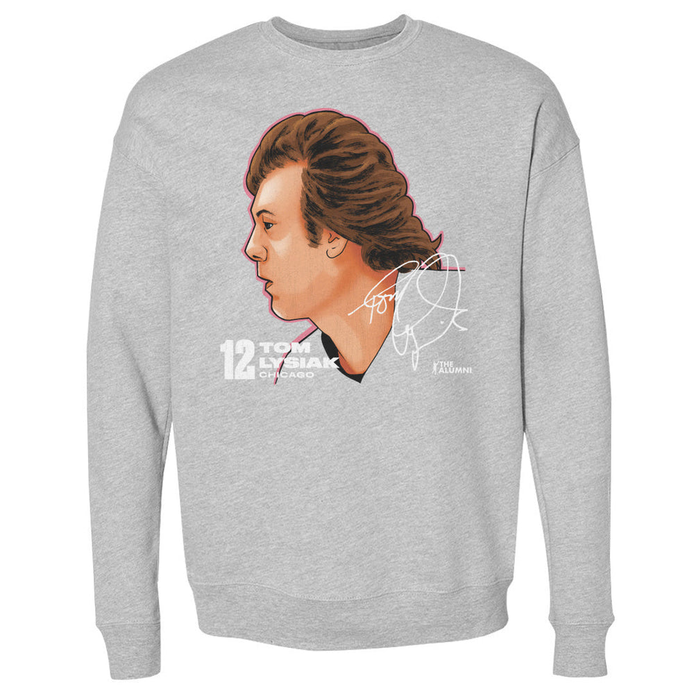 Tom Lysiak Chicago Profile WHT (ONLINE ORDER ONLY)
