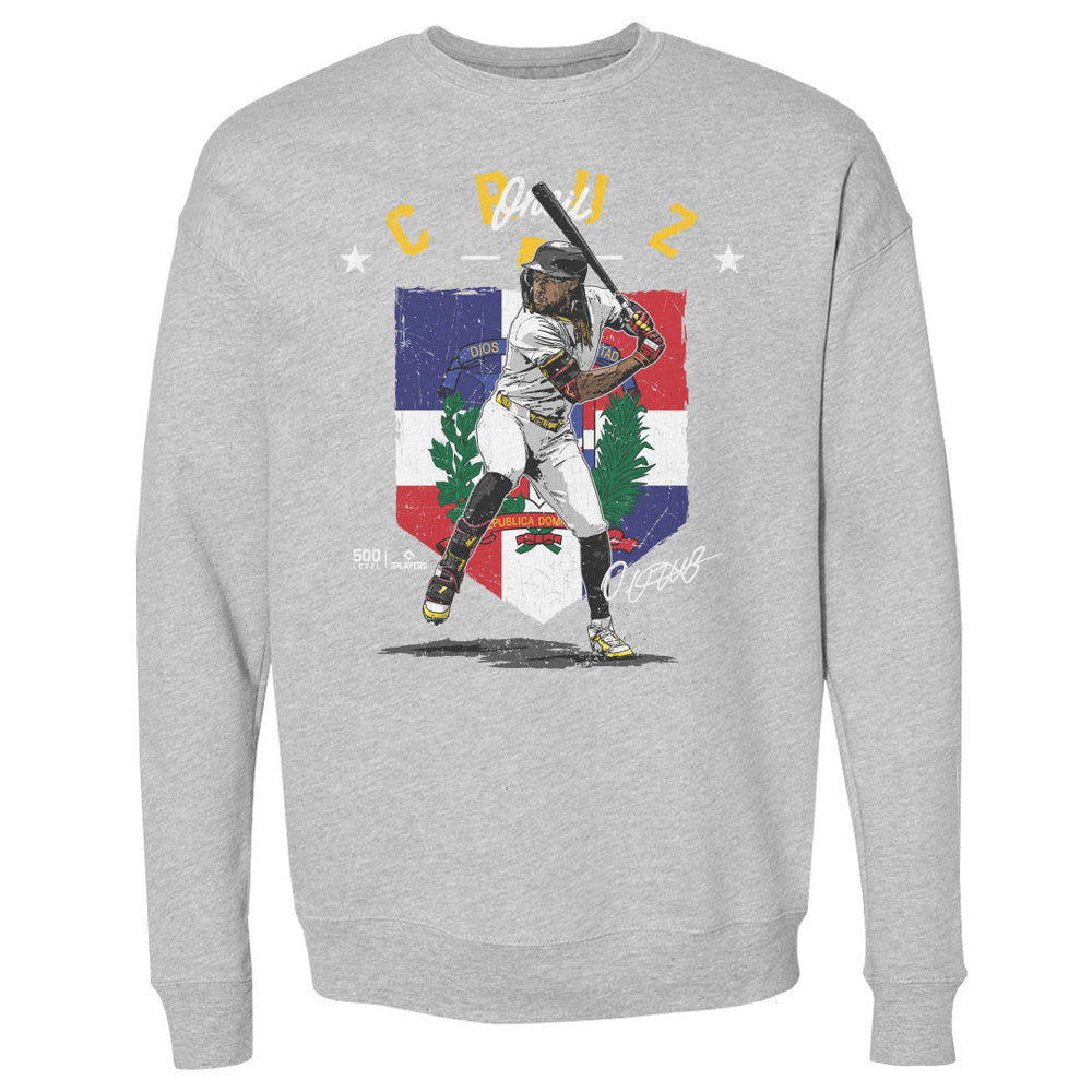 Oneil Cruz Pittsburgh Country Flag WHT