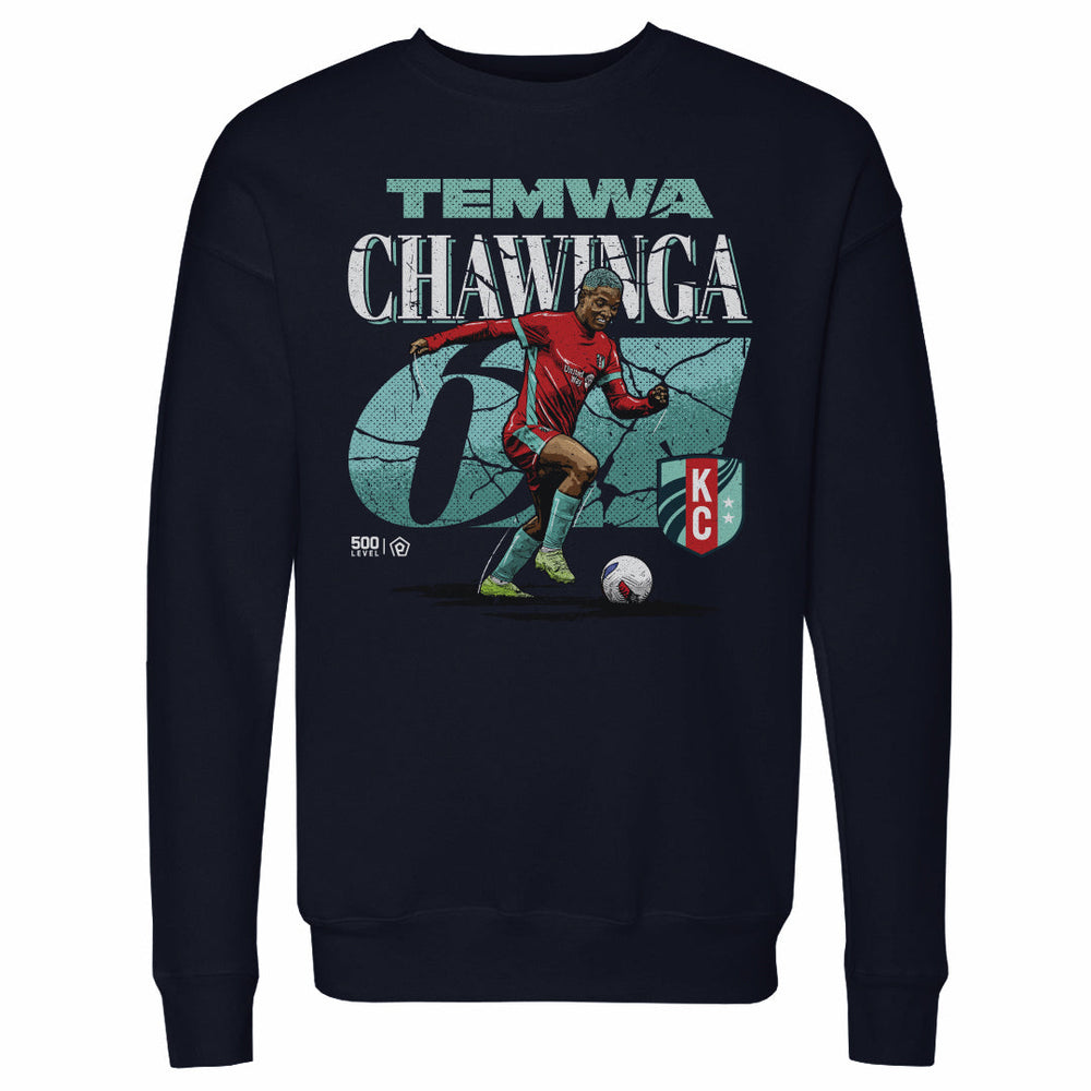 Temwa Chawinga Kansas City Current Cracked Number WHT (ONLINE ORDER ONLY)