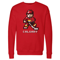 Calgary Hockey 8-bit WHT (ONLINE ORDER ONLY)