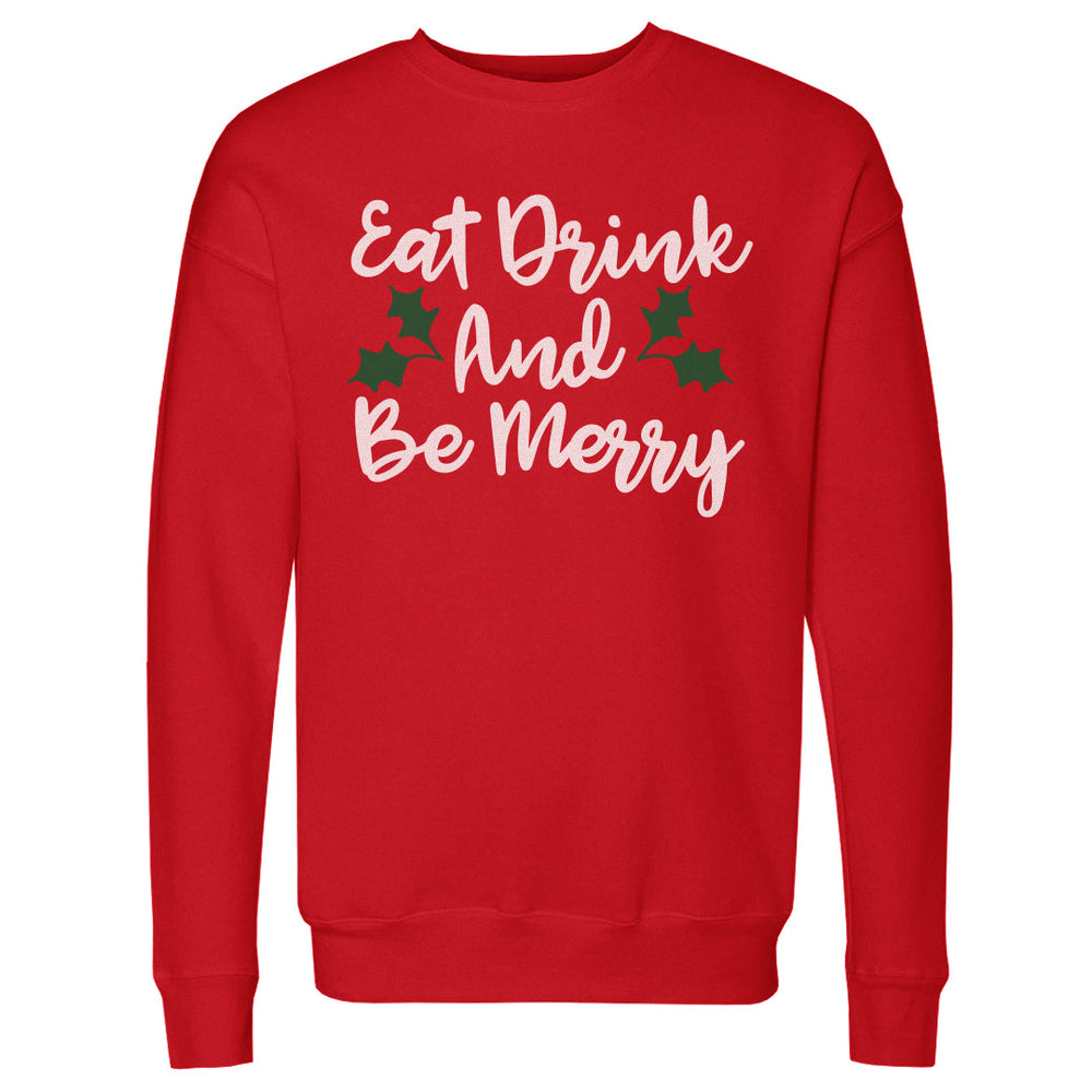 Christmas Eat Drink And Be Merry WHT (ONLINE ORDER ONLY)