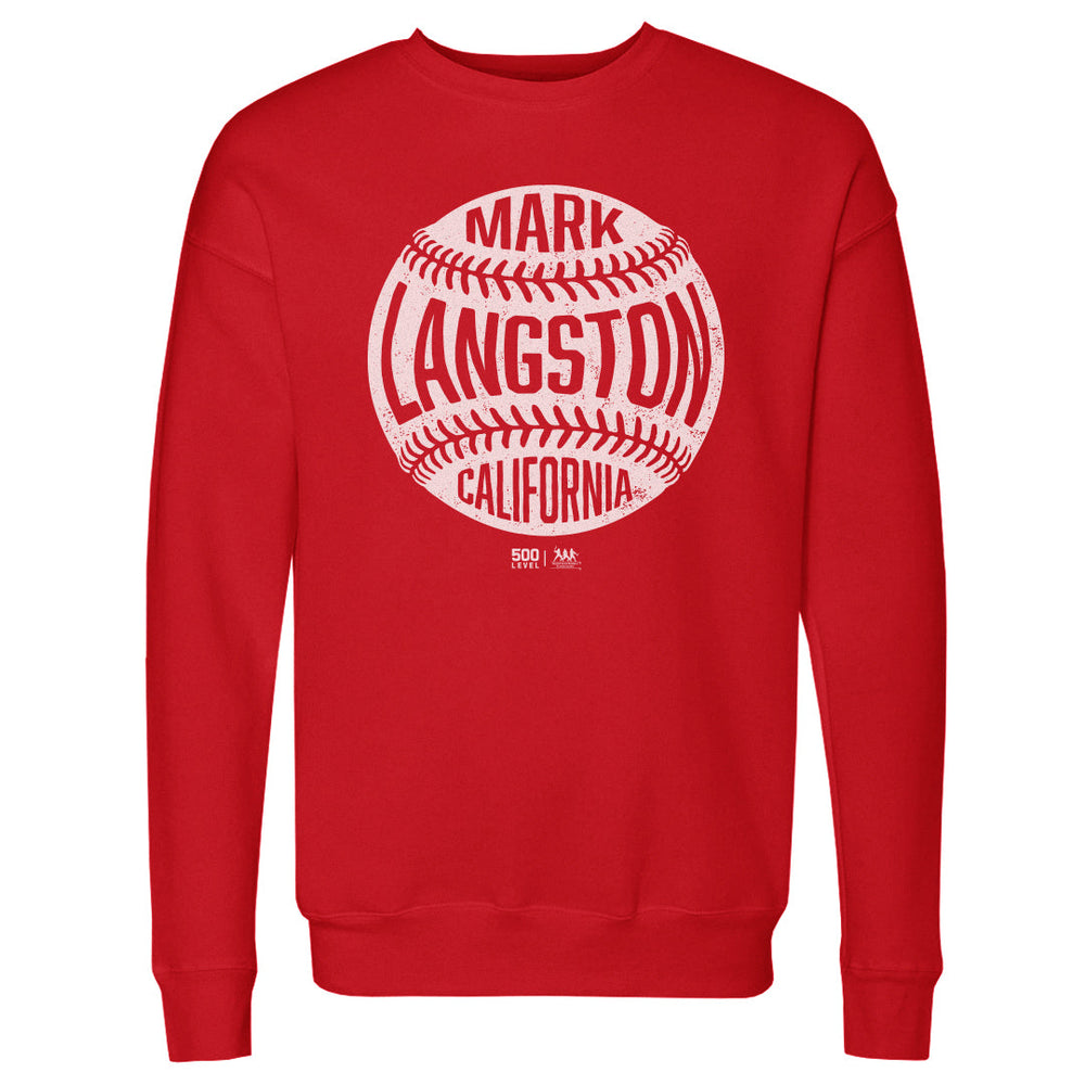 Mark Langston California Vintage Baseball WHT (ONLINE ORDER ONLY)