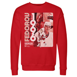 Sergei Fedorov Detroit 5 Goal Game 1996 WHT (ONLINE ORDER ONLY)