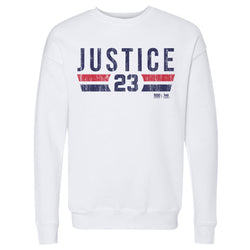 David Justice Atlanta Font
