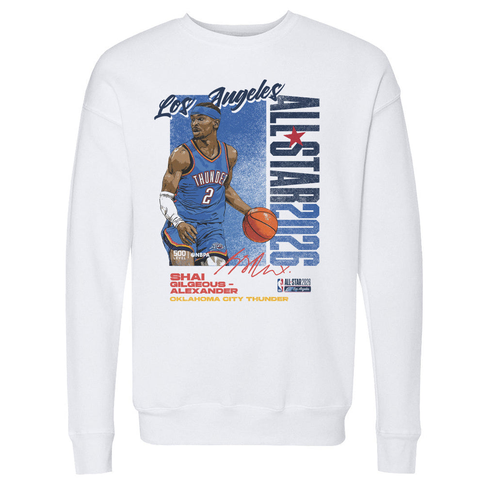 Shai Gilgeous-Alexander Oklahoma City Thunder 2026 NBA All-Star Vertical (ONLINE ORDER ONLY)