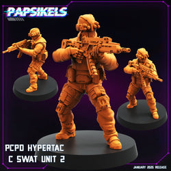 3D Printed Papsikels Pcpd Hypertac C Swat Set January 2025 - Cyberpunk 28mm 32mm (Online Only)