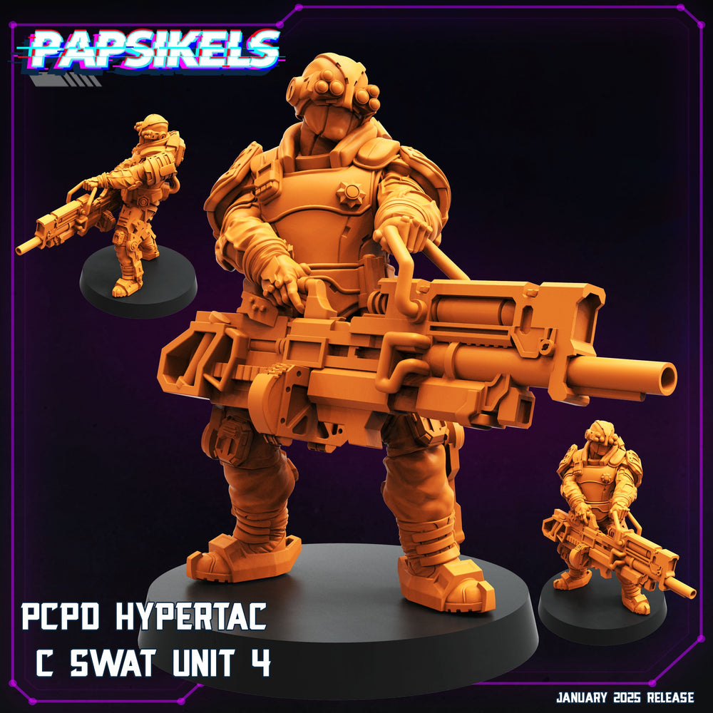 3D Printed Papsikels Pcpd Hypertac C Swat Set January 2025 - Cyberpunk 28mm 32mm (Online Only)