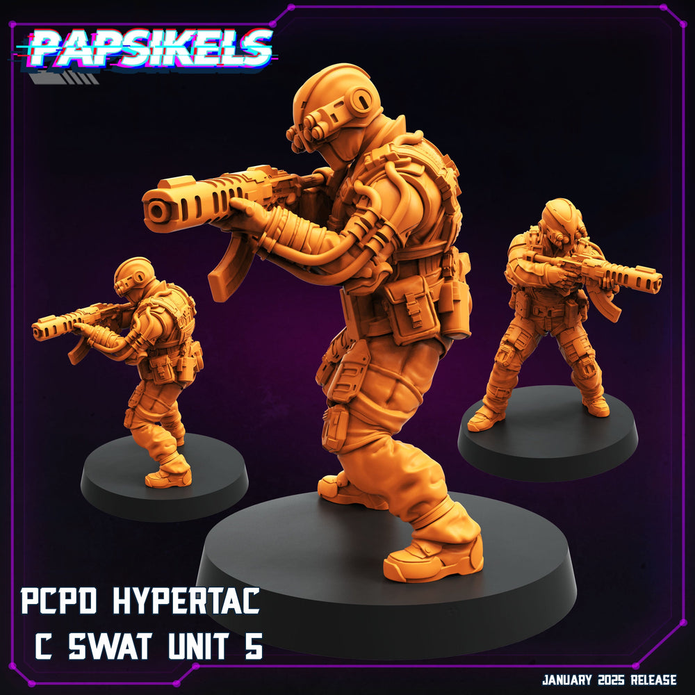 3D Printed Papsikels Pcpd Hypertac C Swat Set January 2025 - Cyberpunk 28mm 32mm (Online Only)