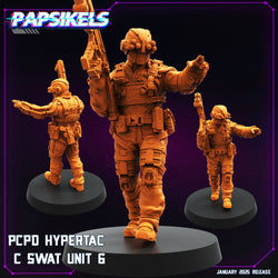 3D Printed Papsikels Pcpd Hypertac C Swat Set January 2025 - Cyberpunk 28mm 32mm (Online Only)