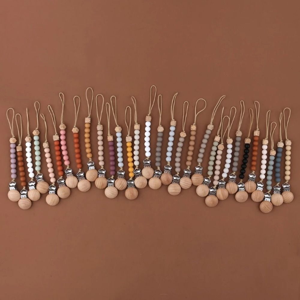 Teething Beads Pacifier Clip (ONLINE ORDER ONLY)