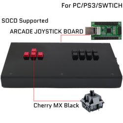 RAC-J800KK Mechanical Keyboard Arcade Game Controller for PC/PS/XBOX/SWITCH (Online Only)