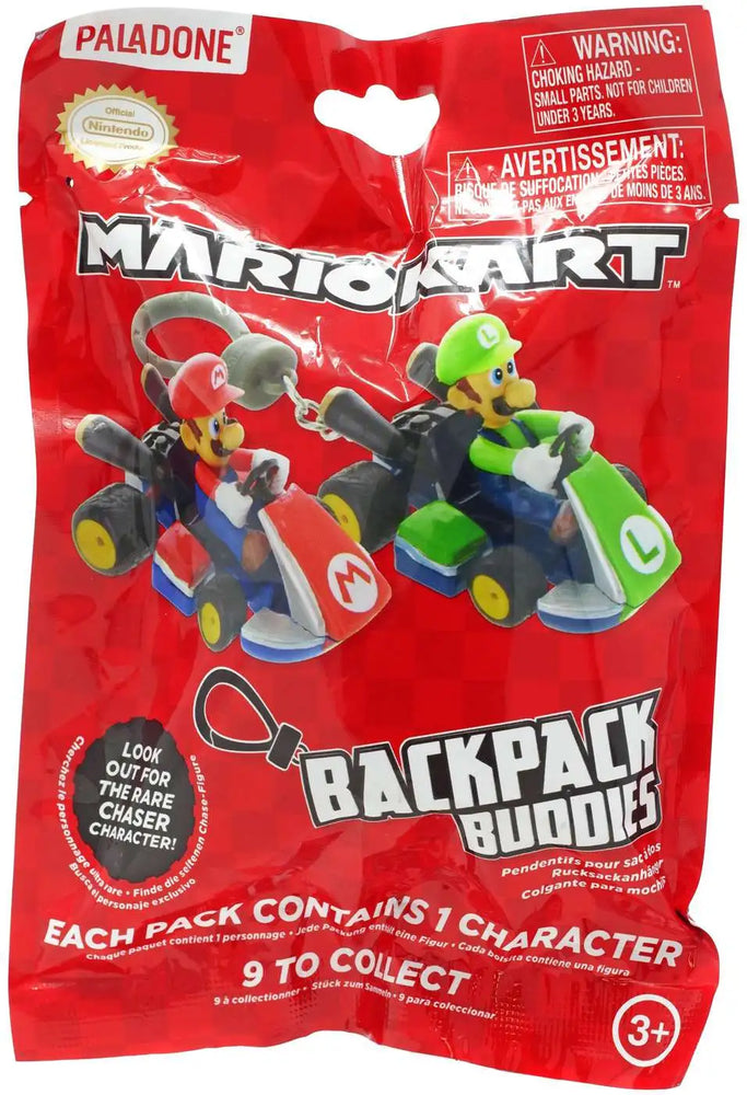 Paladone: Super Mario - Mario Kart - Backpack Buddies - Blind Pack (ONLINE ORDER ONLY)
