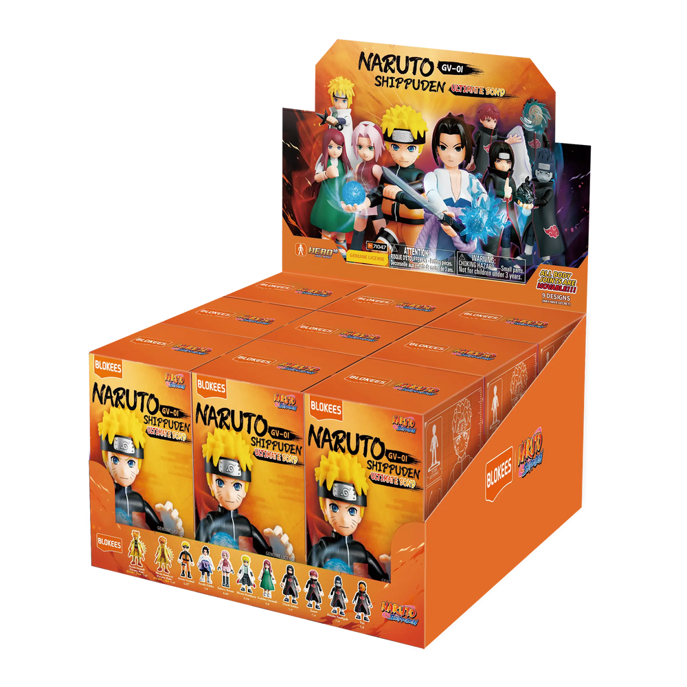 Naruto Shippuden GV01 Ultimate Bond | Blokees Blind Box (ONLINE ORDER ONLY)