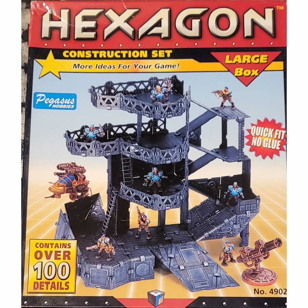 PEG4902 Hexagon Construction Large Set Pegasus Hobbies (ONLINE ORDER ONLY)