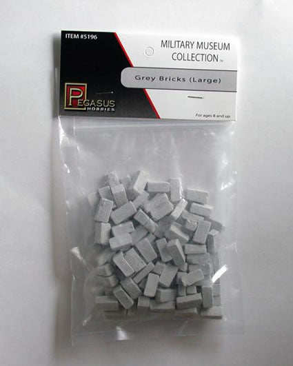 PEG5196 Grey Bricks Large 28mm Miniature Terrain Pegasus Hobbies (ONLINE ORDER ONLY)