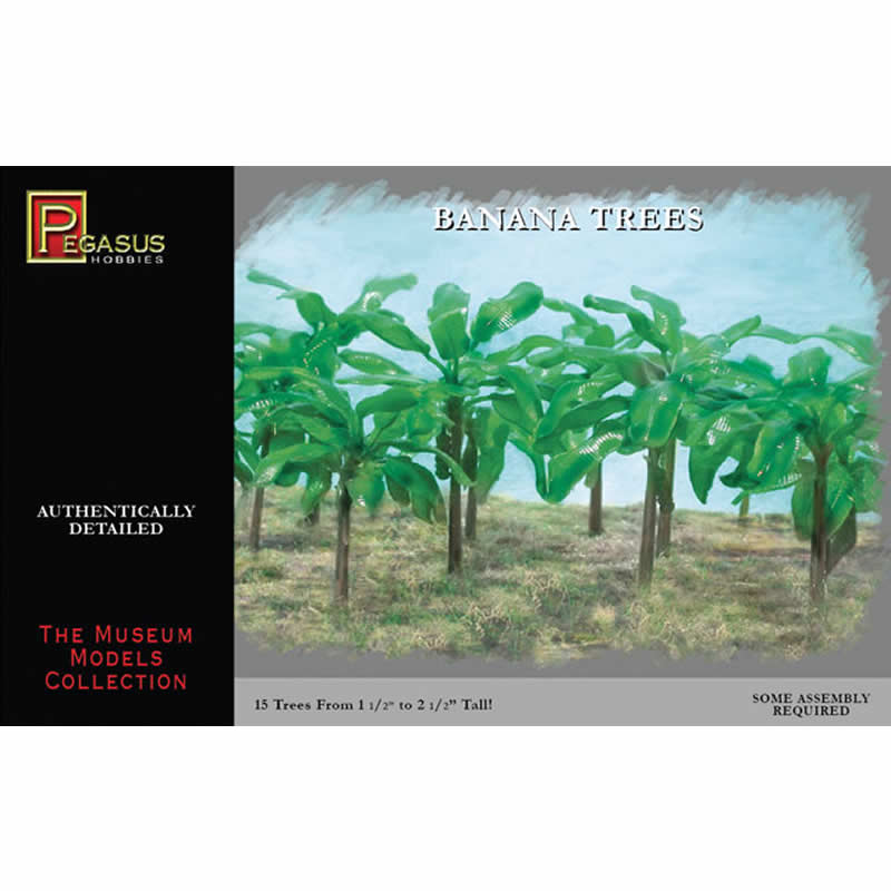 PEG6509 Banana Trees Miniature Terrain Pegasus Hobbies (ONLINE ORDER ONLY)