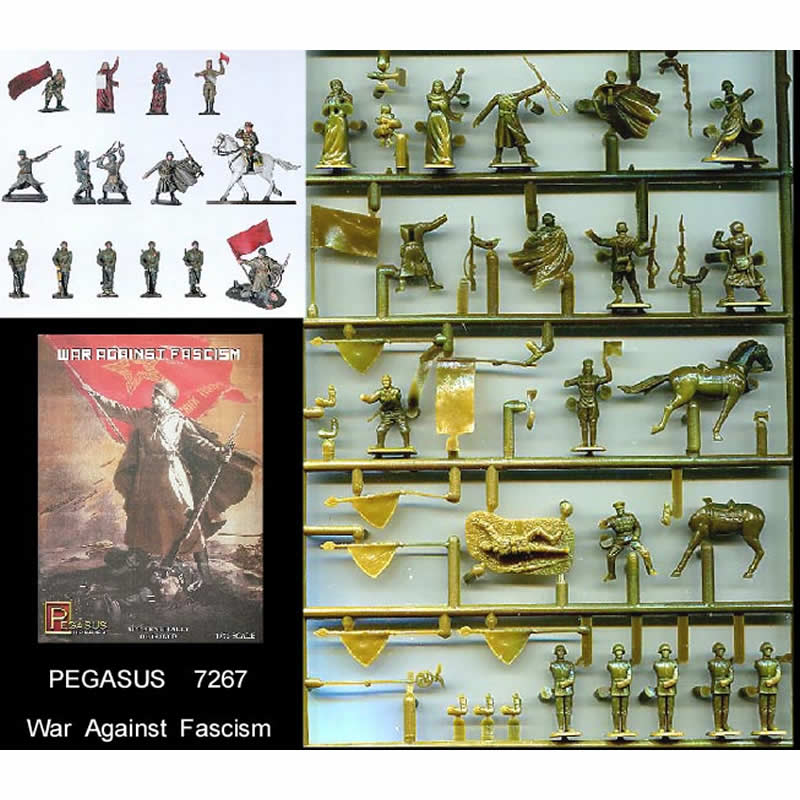 PEG7267 WWII War Against Fascism 20mm 1/72 Scale Miniatures Pegasus (ONLINE ORDER ONLY)