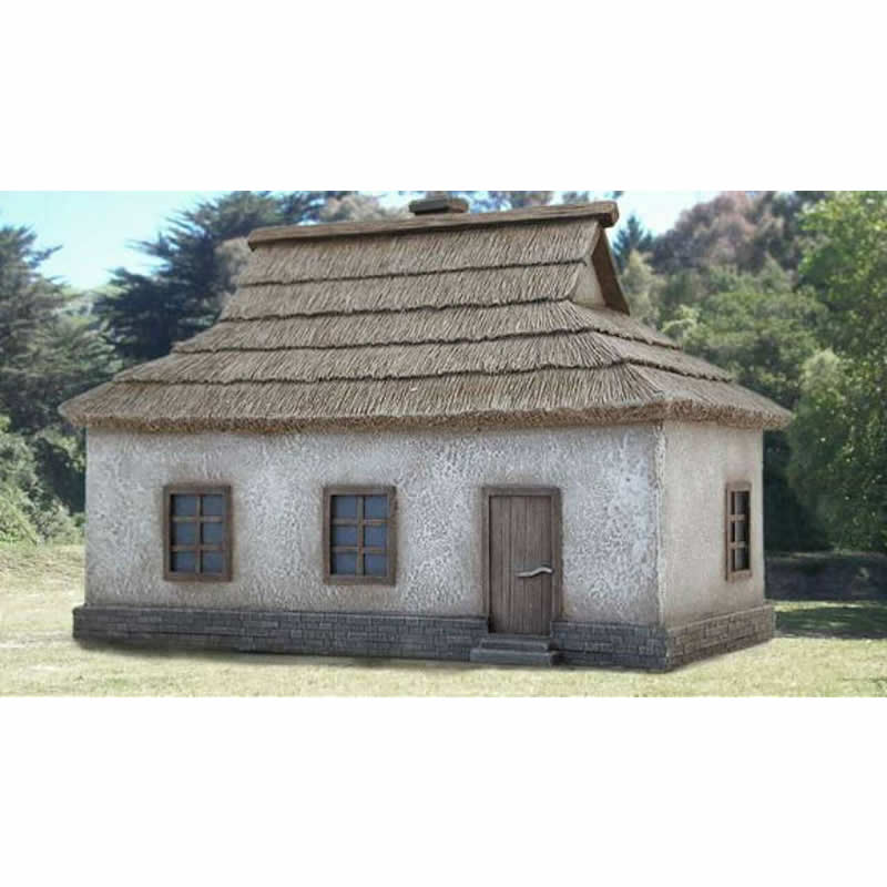 PEG7801 Ukrainian House No. 1 1/72 Scale Resin Prebuilt Model Pegasus (ONLINE ORDER ONLY)