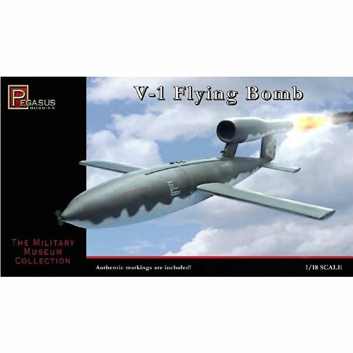 PEG8803 V-1 Flying Bomb 1/18 Scale Plastic Model Kit Pegasus (ONLINE ORDER ONLY)