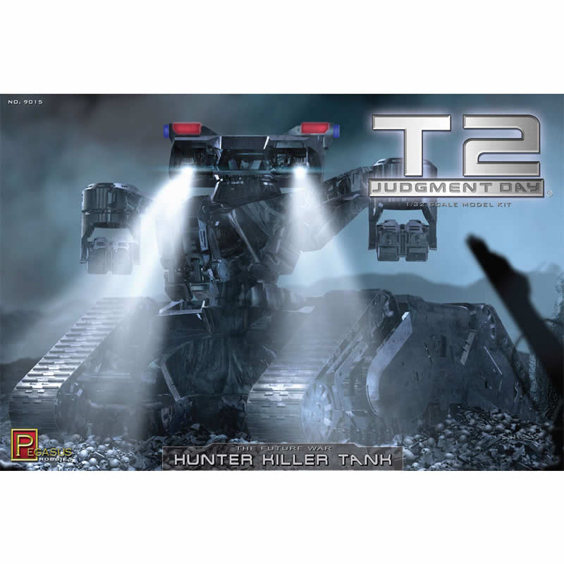PEG9015 Terminator T2 Hunter Killer Tank 1/32 Scale Plastic Model Kit Pegasus (ONLINE ORDER ONLY)