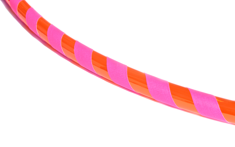 Beginner & Weighted Fitness Taped Beginner Hula Hoops | Mirror, Holographic, & Prism Deco Tapes + Gaffer Grip Tape