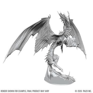 Pathfinder: Battles Deep Cuts - Adult Mirage Dragon Boxed Miniature (Unpainted) (ONLINE ORDER ONLY)