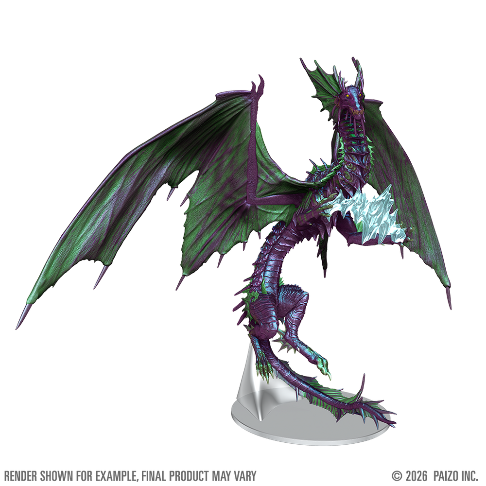 Pathfinder: Battles Deep Cuts - Adult Mirage Dragon Boxed Miniature (Pre-Painted) (ONLINE ORDER ONLY)