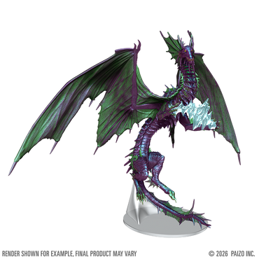 Pathfinder: Battles Deep Cuts - Adult Mirage Dragon Boxed Miniature (Pre-Painted) (ONLINE ORDER ONLY)