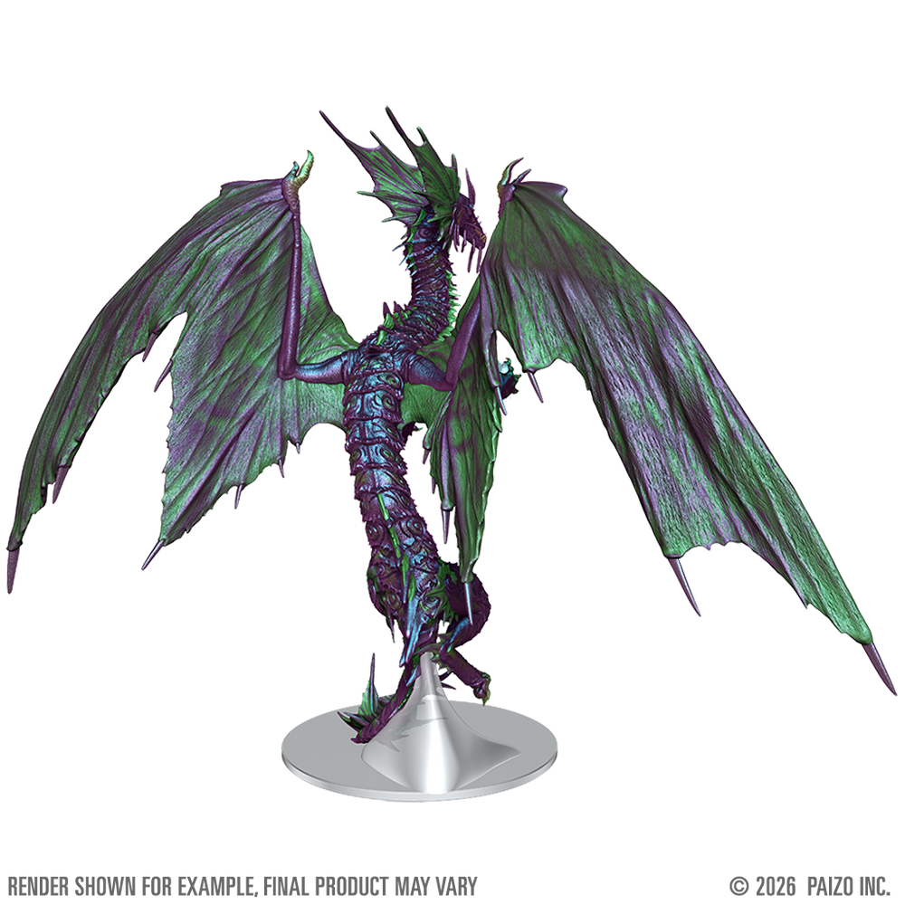 Pathfinder: Battles Deep Cuts - Adult Mirage Dragon Boxed Miniature (Pre-Painted) (ONLINE ORDER ONLY)