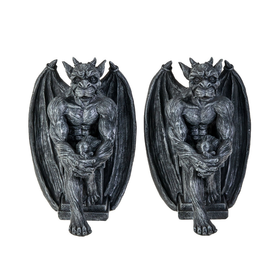 Gargoyle Bookends