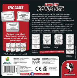 MicroMacro: Crime City - Bonus Box (ONLINE ORDER ONLY)